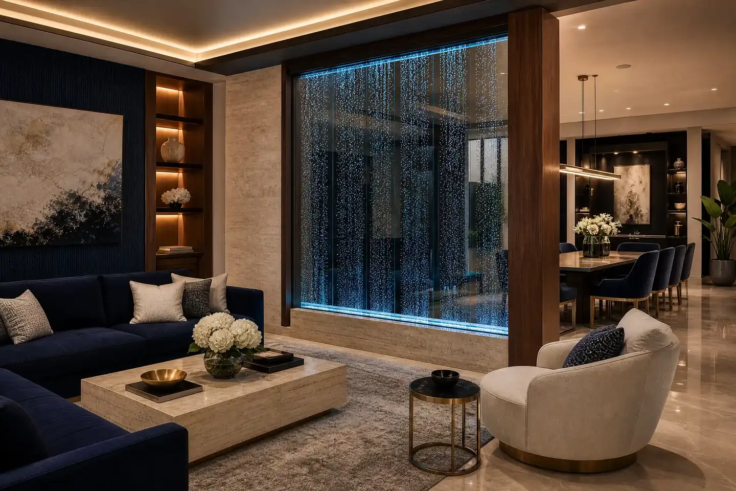 Recent examples from our water curtain projects — Homey Decor