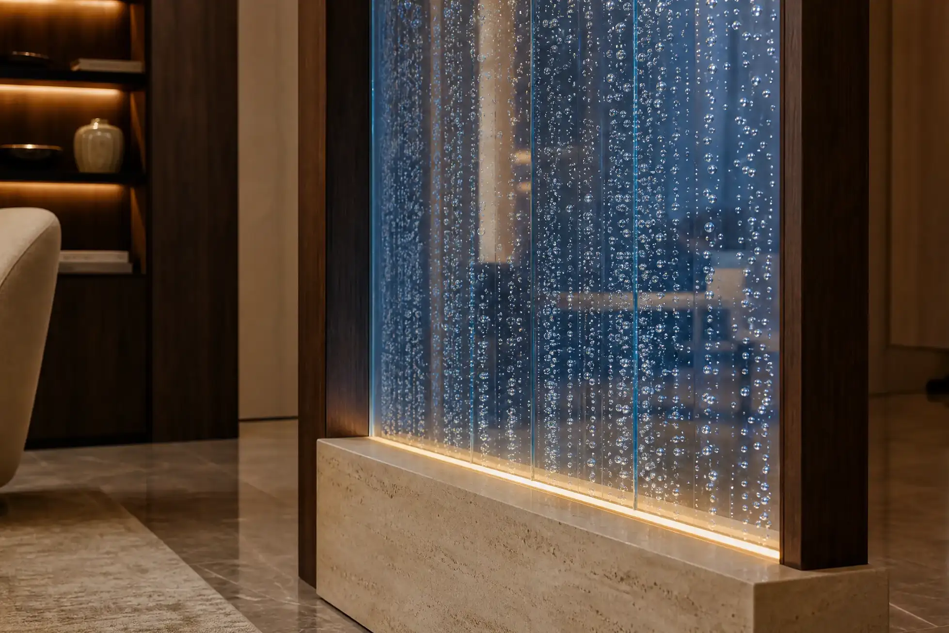 Recent examples from our water curtain projects — Homey Decor