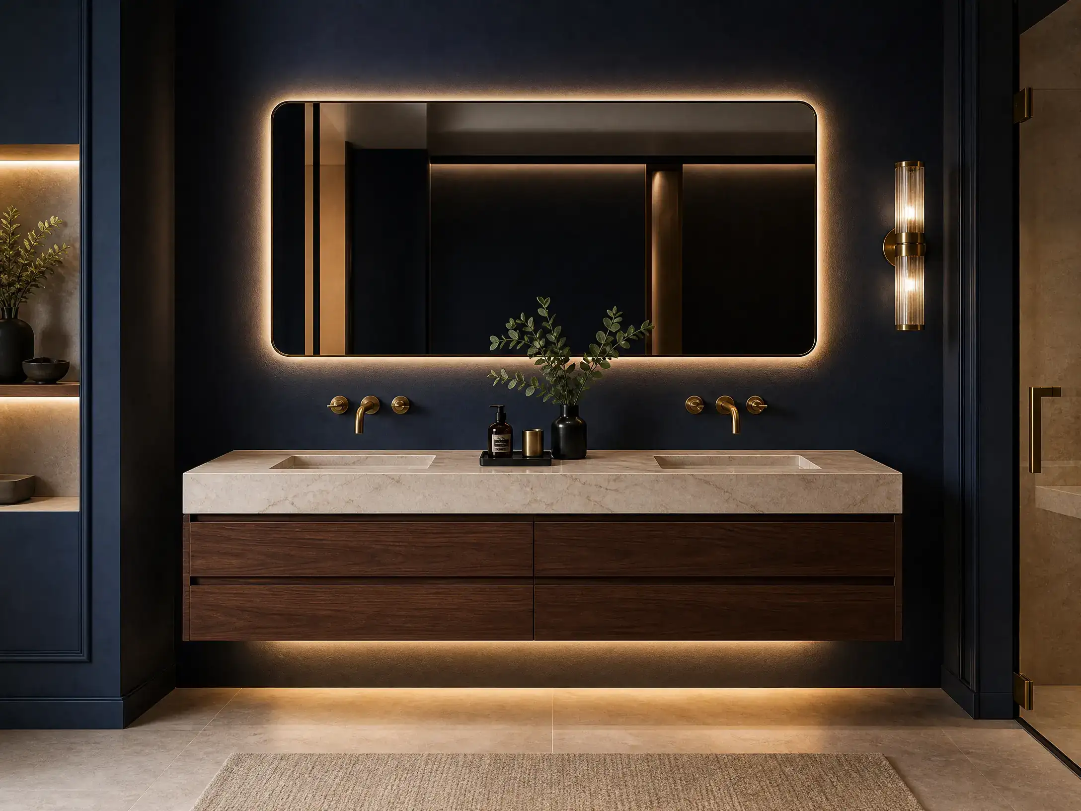 Custom Bathroom Vanity Units Homey Decor