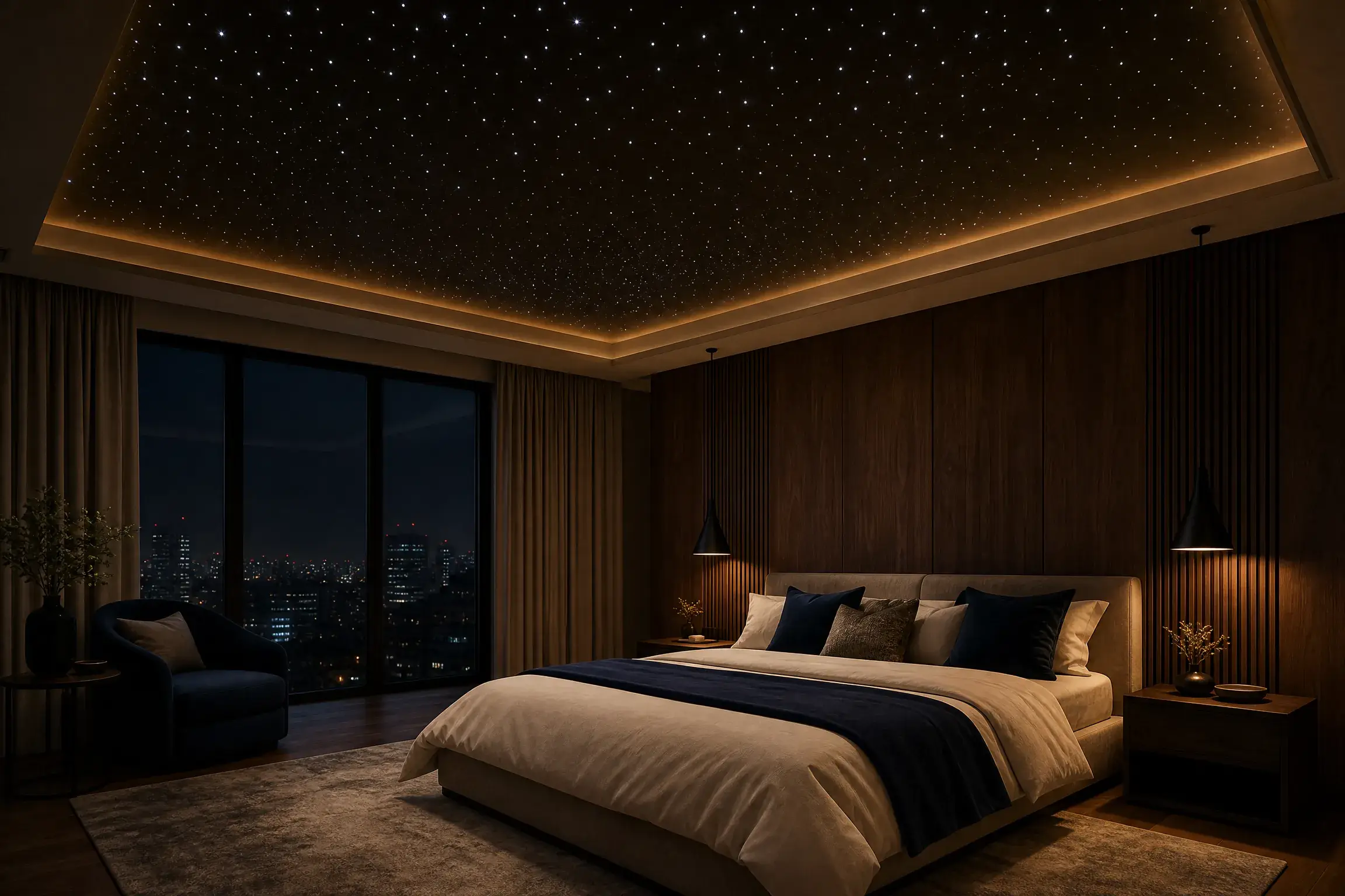 الفيبر أوبتيكس — النجوم في بيتك — Homey Decor