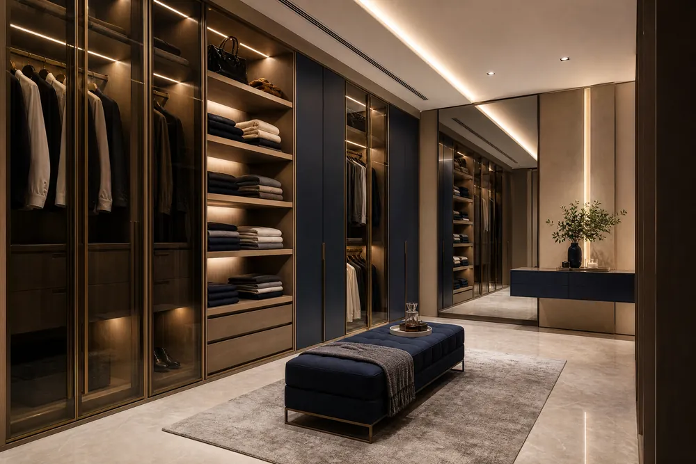 Luxury dressing room design — Homey Decor