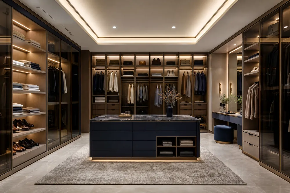 Luxury dressing room design — Homey Decor