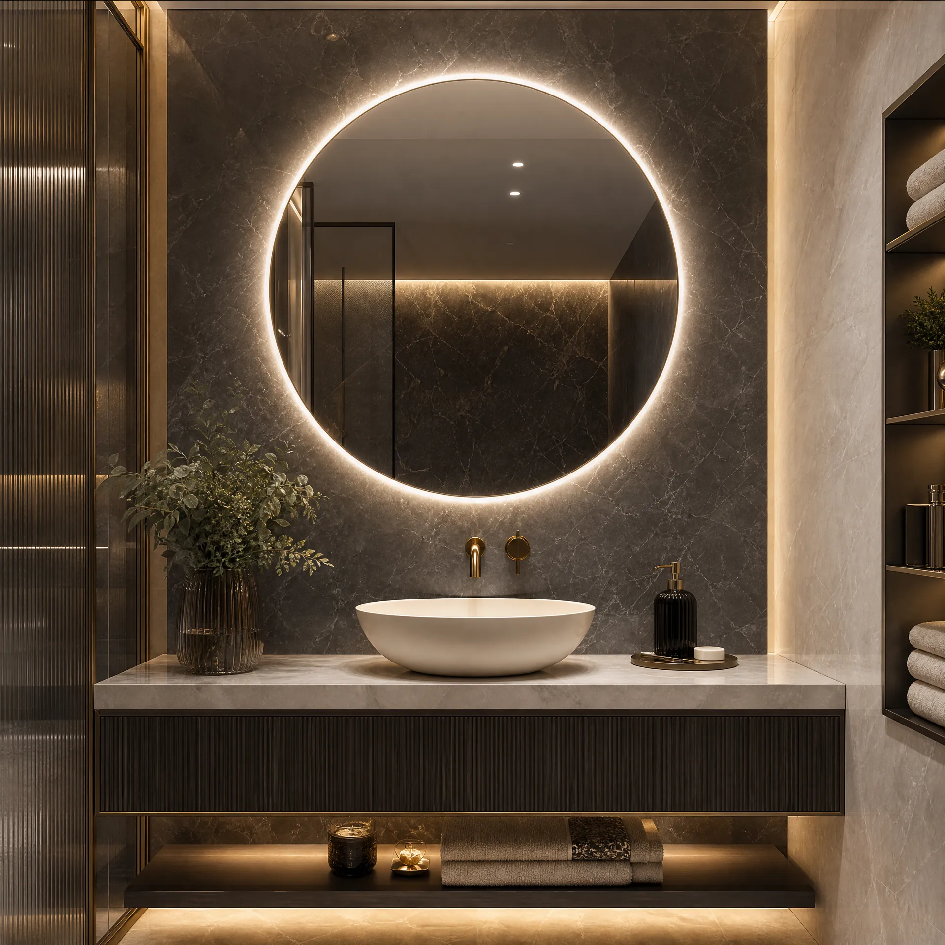 Homey Decor real LED illuminated mirror project 2