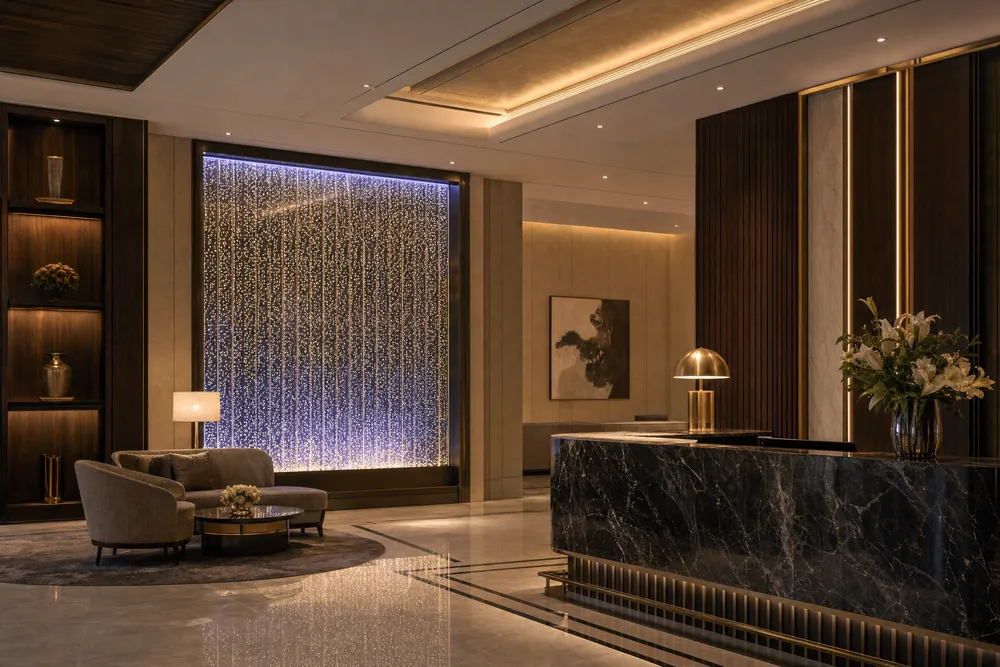 Recent examples from our water curtain projects — Homey Decor