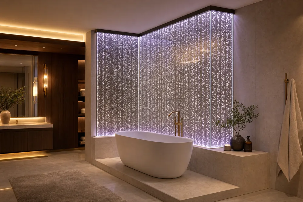 Homey Decor real water curtain project 03