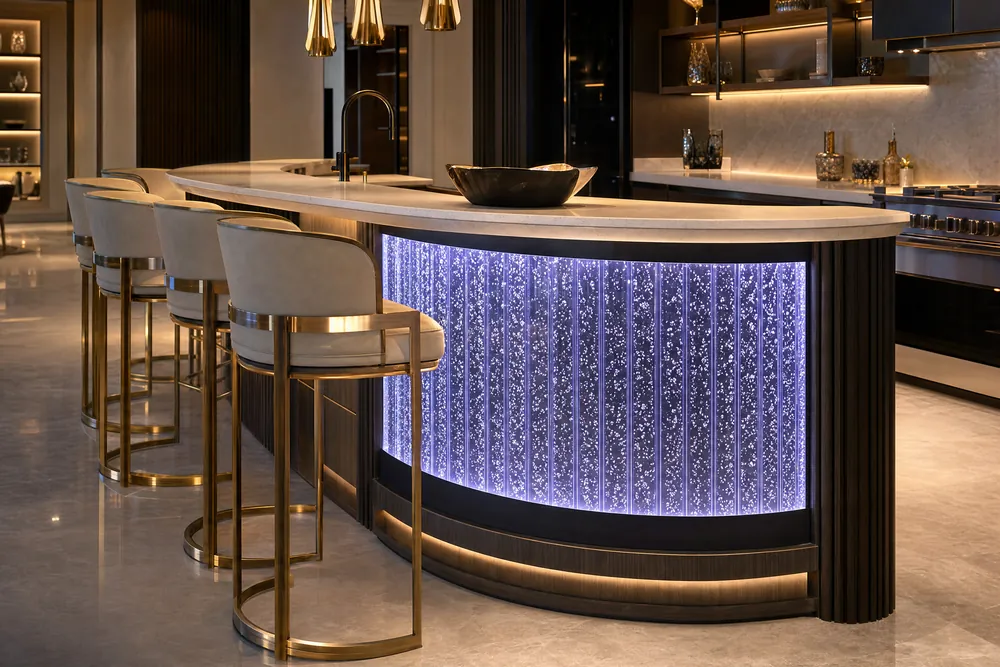 Recent examples from our water curtain projects — Homey Decor