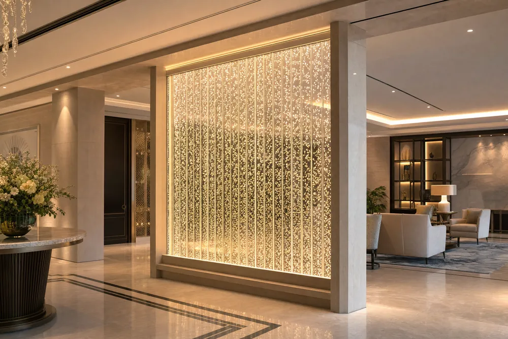 Homey Decor real water curtain project 01
