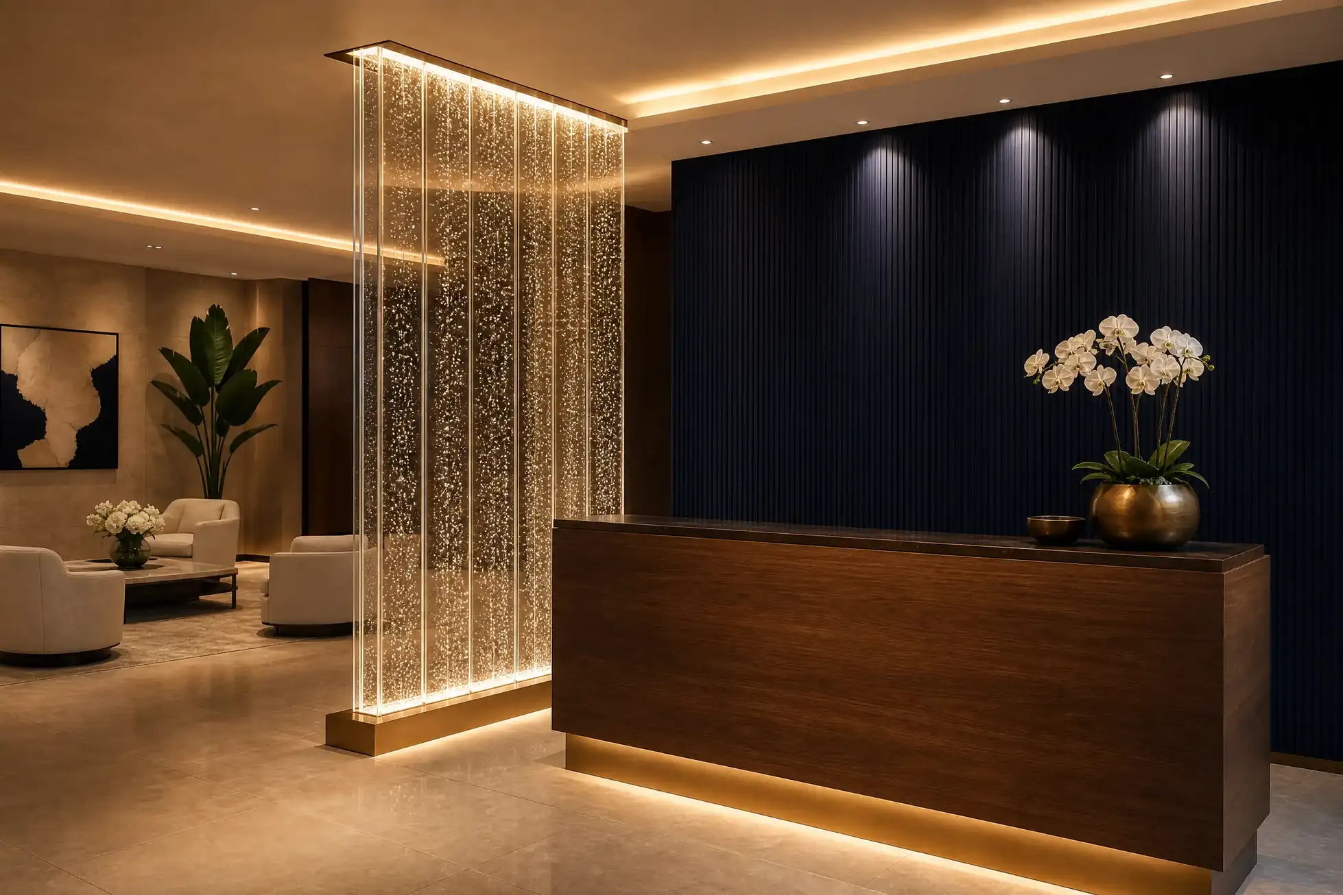Recent examples from our water curtain projects — Homey Decor